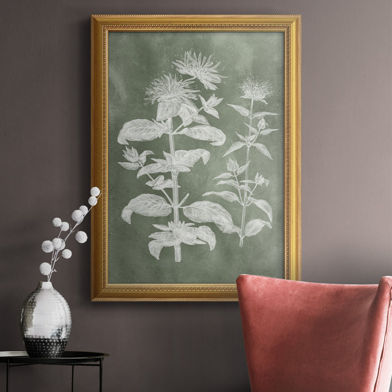 Toile encadrée de qualité supérieure «Sage Impressions III» - prête à être accrochée, H 36 po x l 24 po x P 1 po