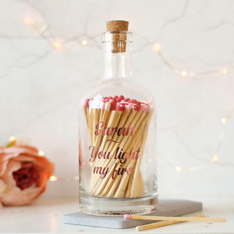 Johntavis Glass Decorative Bottle, Yes