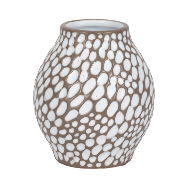 Vase Sartell, H 6 po x l 5 po x P 5 po