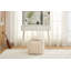 Repose-pieds en tissu Chenille