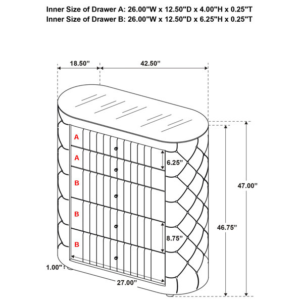 Dimensions du produit
