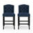 Vienna Contemporary Fabric Tufted Wingback 27 Inch Counter Stools-118615477