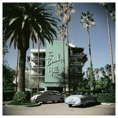 Beverly Hills Hotel Print by Slim Aarons
