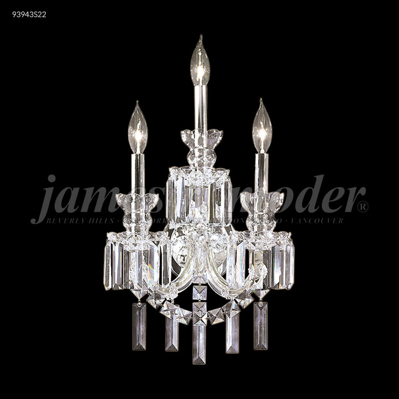 Buckingham 3 - Light Candle Wall Light
