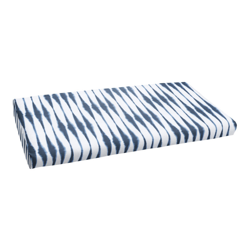 Rialto Outdoor Bench Seat Cushion, 18" W x 43" D