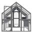 Spacious Wooden Cat Cage & Playpen, Large & Durable Outdoor Shelter