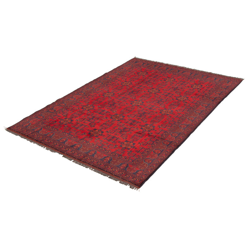 Tapis rouge Malechi Esari 6 pi 8 po x 9 pi 6 po