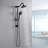Efficient Compact Rain & Handheld Shower Combo for Bathroom-110679740