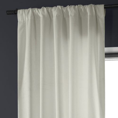 Latitude Run® Armita Faux Linen Room Darkening Curtains for Bedroom ...