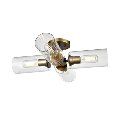 Rodina Glass Semi Flush Mount