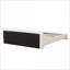 Structure de lit tapissier White Boucle