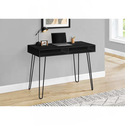Computer Desk, Home Office, Laptop, Left, Right Set-Up, Storage Drawers, 40"L, Work, Contemporary, Modern by George Oliver