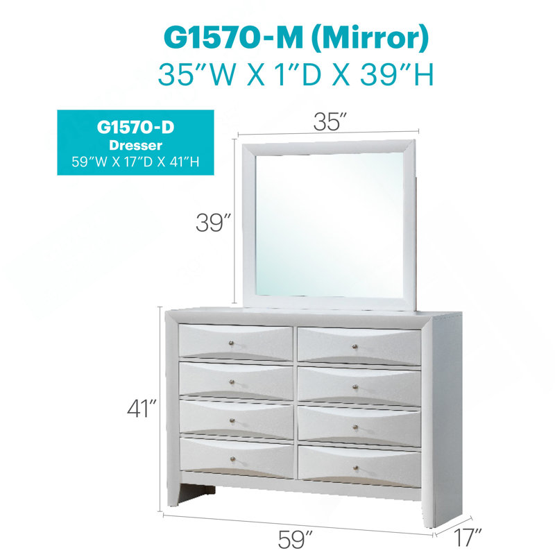 Commode Marilla G1570-D, blanc, Blanc