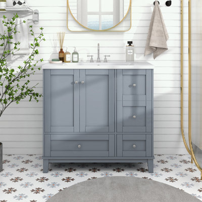 Nicey Freestanding Bathroom Cabinet