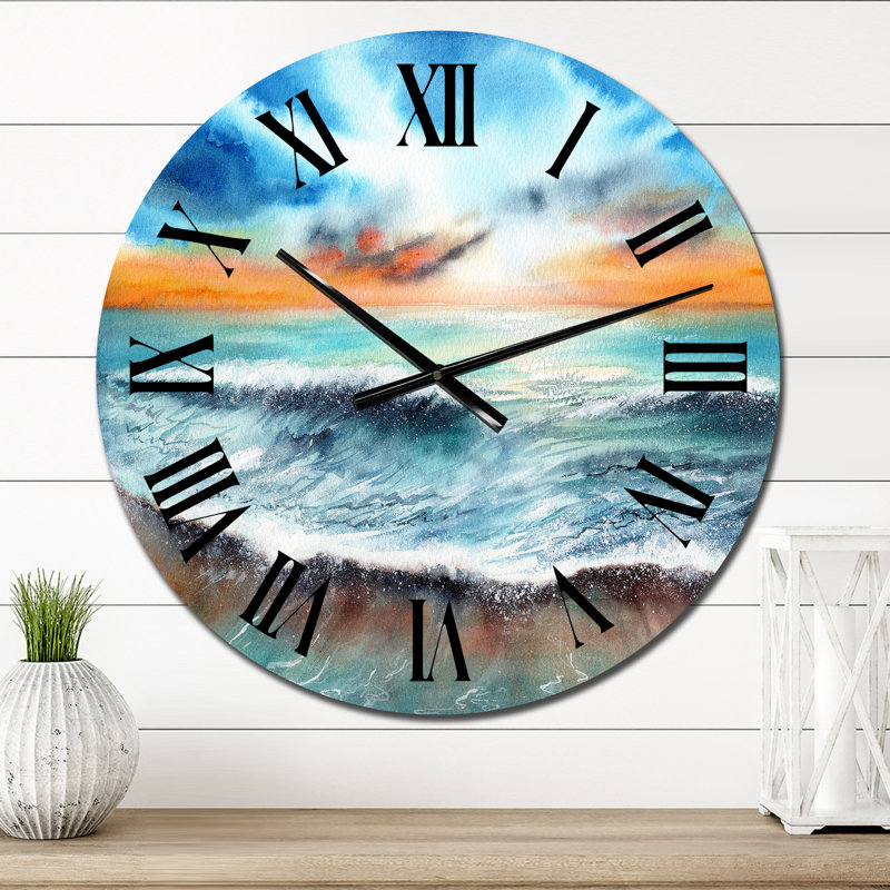 Horloge murale très grande, Moyen