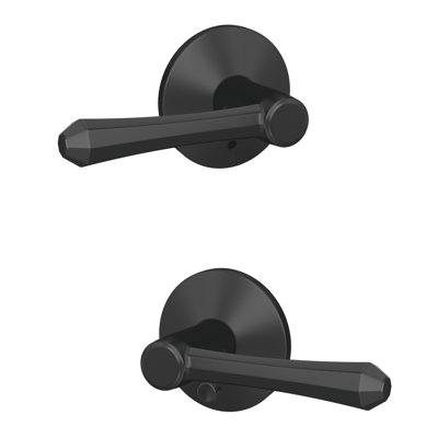 Dempsey Custom Hall-Closet and Bed-Bath Lever with Kinsler Trim
