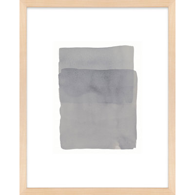 Annabell Gray On Gray 3 par Jacques Pilon - reproduction d'art sur papier encadrée