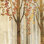 " Down To The Woods Autumn Square II " by Avery Tillmon Painting Print