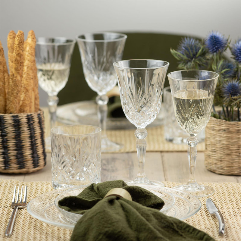 RCR Crystal Melodia Glass Champagne Saucers - 260ml