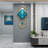 Nordic Modern Creative Simple Wall Clock, Artistic Quartz Timepiece For Living Room Home Decor