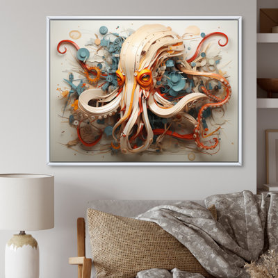 " Squid Enigmatic Cephalopod Geometric II "