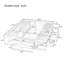 Base de lit plateforme de rangement avec tiroirs et tablettes multiples, aucun sommier nécessaire, grand lit, noyer-924662437-924662440