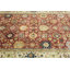 Tapis Oushak traditionnel rouille à motif floral 9 x 12 | Taille exacte: 8 pi 11 po x 11 pi 10 po