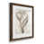Papier, cadre noyer