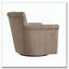 Fauteuil d'appoint pivotant en similicuir-824020348