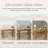 63" Farmhouse Console Table