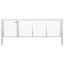 Barrière de jardin en acier vidaXL 137,8 x 39,4 po anthracite-113942953-113942956