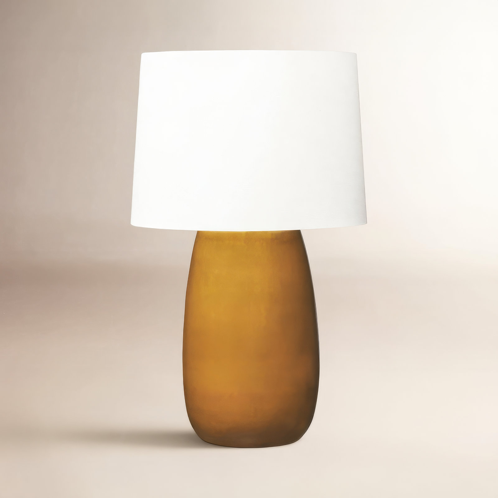 Ceramic Accent Lamp, Brown