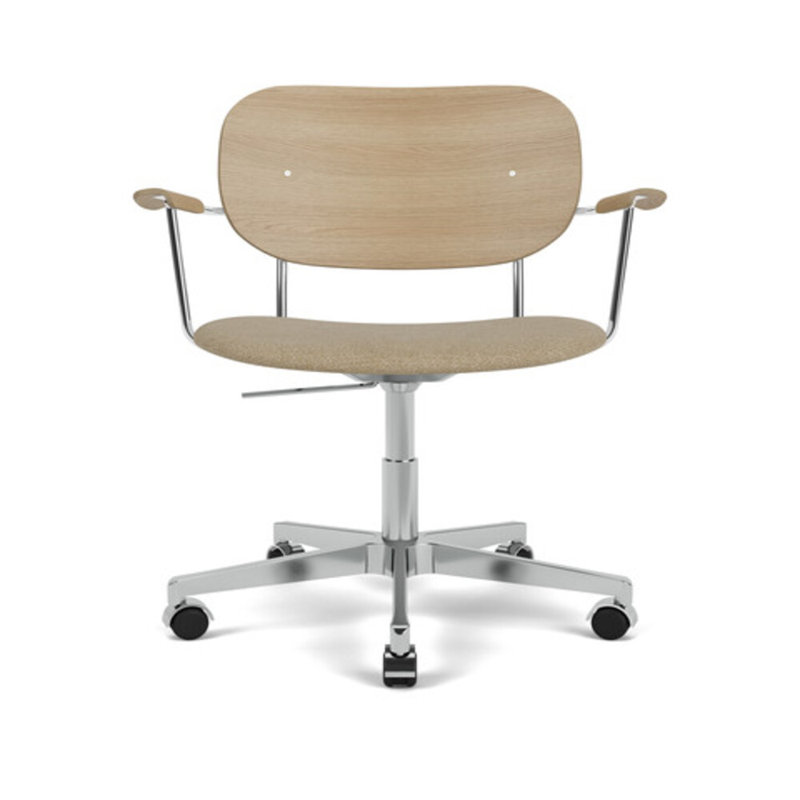 Co Task Chair, Acrylic Blend, Silver