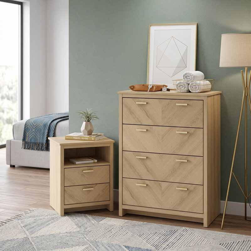 Bonny Storage Duo Set, Oslo Oak