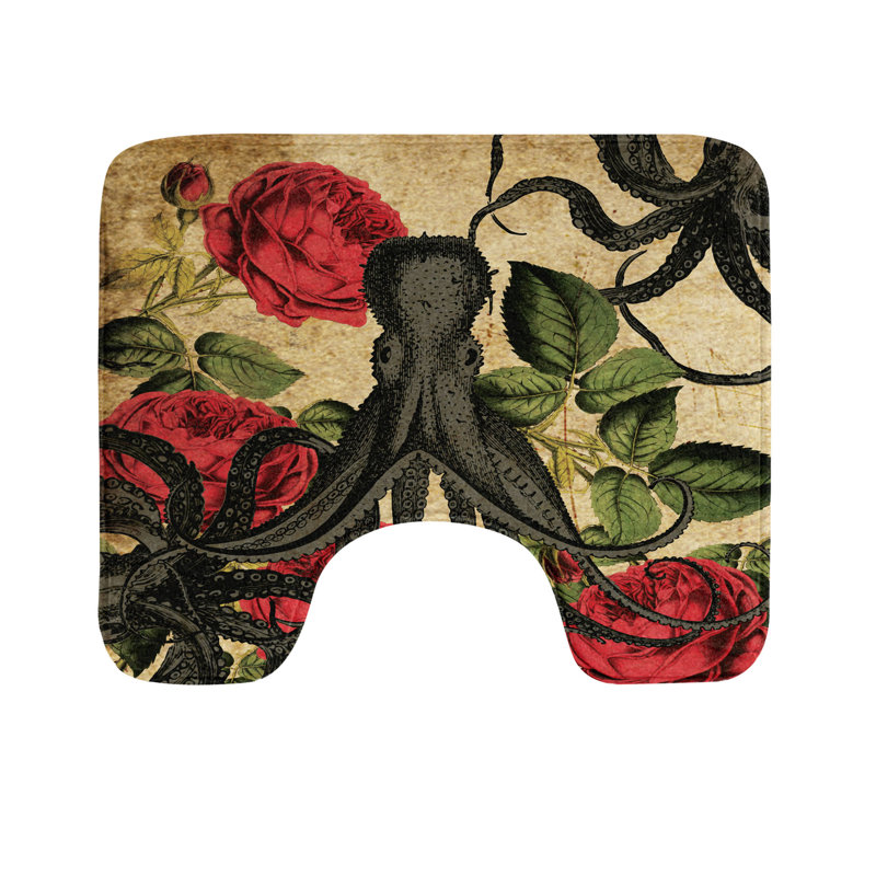 Tapis de salle de bain Octopus