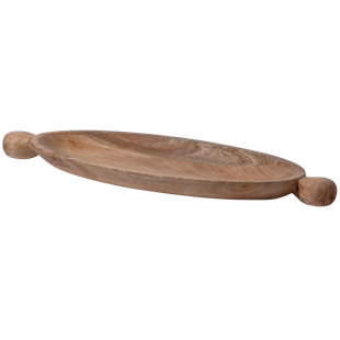 BePureHome Seemly Mango Wood Platter