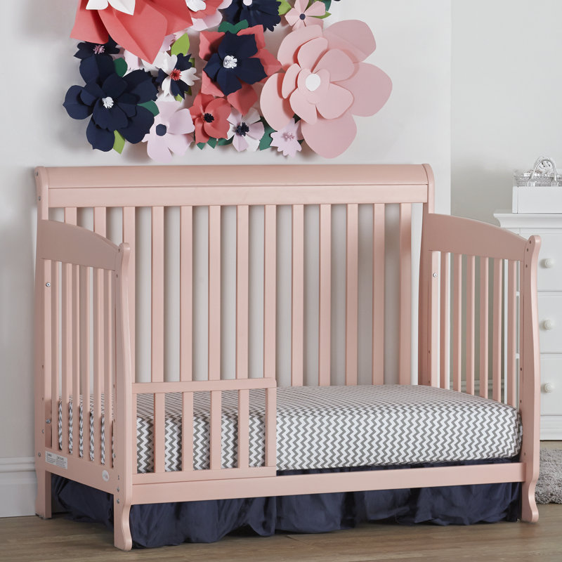 Rail pour lit de bébé Riley, Corail