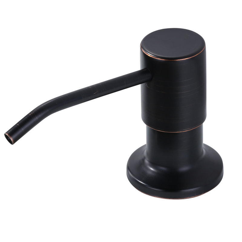 Soap Dispenser For Kitchen Sink In Polished Chrome, Oil Rubbed Bronze