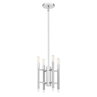 Sébastien 4 - Light Dimmable Sputnik Modern Linear Chandelier