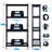 30'' W Steel Height -Adjustable Shelving Unit