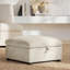Canapé modulaire inclinable électrique en L avec technologie Zero-Wall et repose-pieds de rangement-399025181