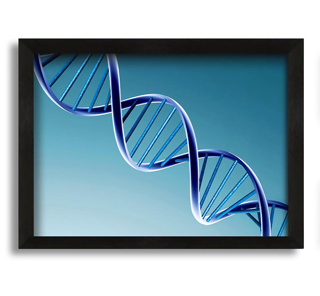 Gerahmtes Leinwandbild Twin Helix Framed Print