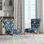 Chaise d'appoint rembourrée bohémienne et éclectique russe