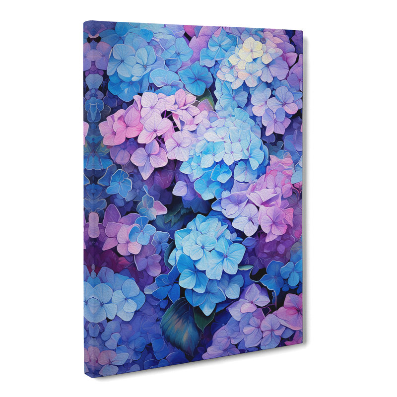 Hydrangea Informel - Print, 60cm H x 40cm W x 3cm D