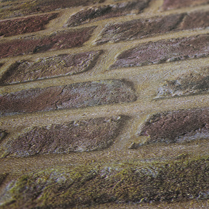 Bricks and More Collection Brickshire Residents Wallpaper Roll