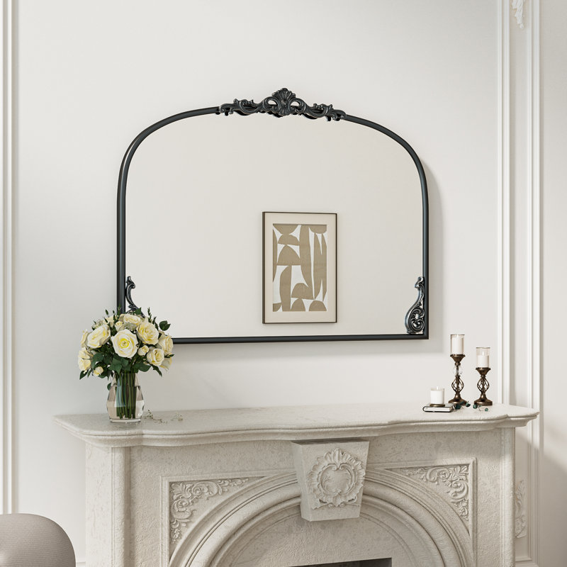  Miroir d'appoint Kalie, 30 po x 40 po, Noir antique