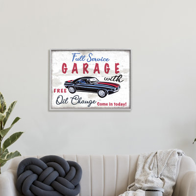 Garage à service complet - Publicité