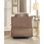 Fauteuil inclinable Parklon, microfibre brune