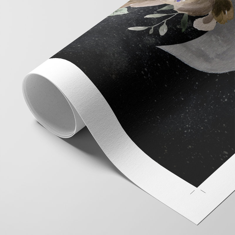Lune de Bohème - Impression sur toile seulement - NON CADRE, H 48 po x l 32 po