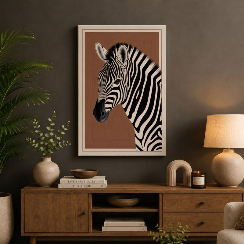 Print, 30x20 - 76.2 x 50.8 cm, Terracotta Border